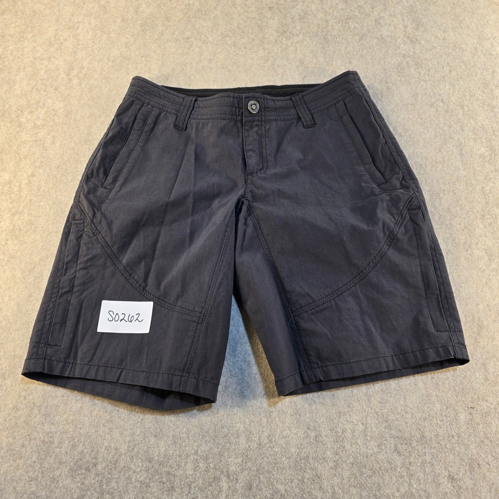 Kuhl Splash Shorts Womens 2 Charcoal Grey Hiking Outdoor Performance Cargo S0262